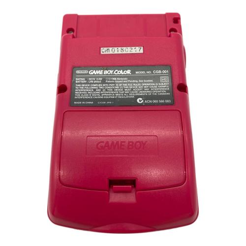Nintendo (ニンテンドー) GAMEBOY COLOR CGB-001