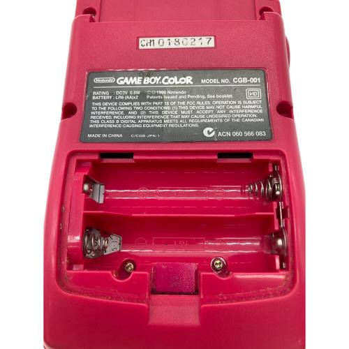 Nintendo (ニンテンドー) GAMEBOY COLOR CGB-001