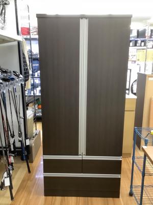 ニトリ　ワードローブ  ブラウン