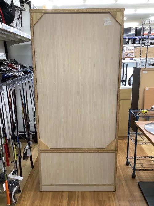 ニトリ　ワードローブ  ブラウン