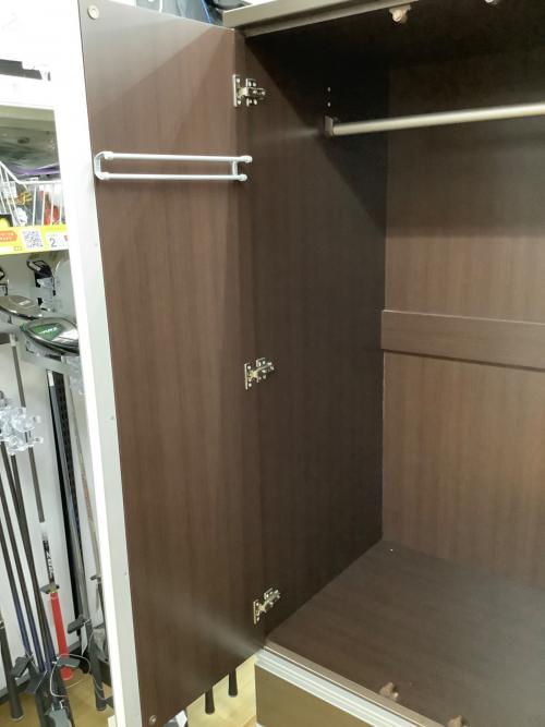 ニトリ　ワードローブ  ブラウン