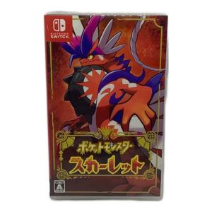 ポケットモンスタースカーレット Nintendo Switch用ソフト CERO A (全年齢対象)