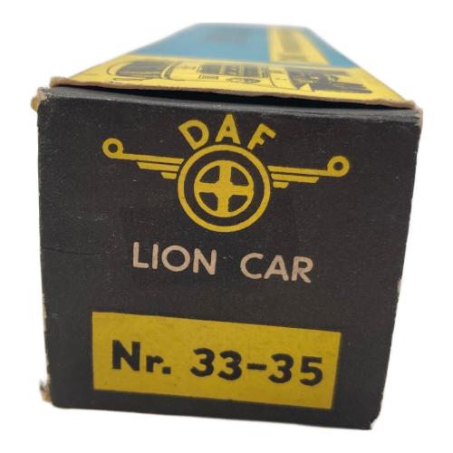 LION CAR DAF Frontstuur Trekker Met Oplegger Nr.33-35 ダイキャストカー