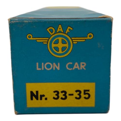 LION CAR DAF Frontstuur Trekker Met Oplegger Nr.33-35 ダイキャストカー