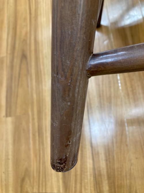 関家具 (セキカグ) ダイニングチェアー ブラック×ブラウン ROGERⅡ