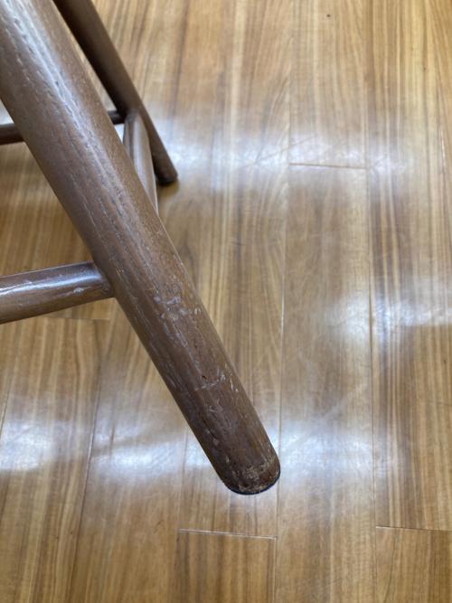 関家具 (セキカグ) ダイニングチェアー ブラック×ブラウン ROGERⅡ