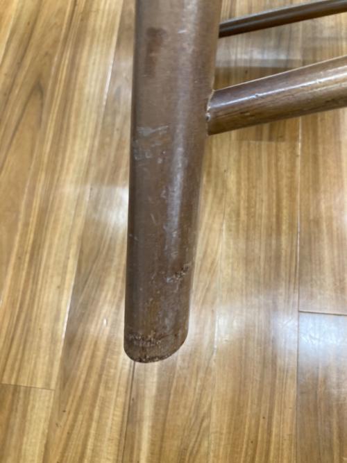 関家具 (セキカグ) ダイニングチェアー ブラック×ブラウン ROGERⅡ