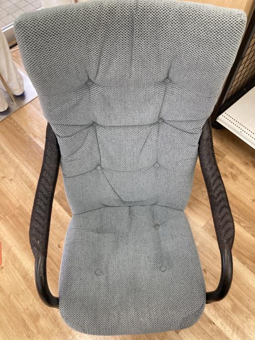 KAZAMA (カザマ) アームチェア フェルテ  スカイブルー