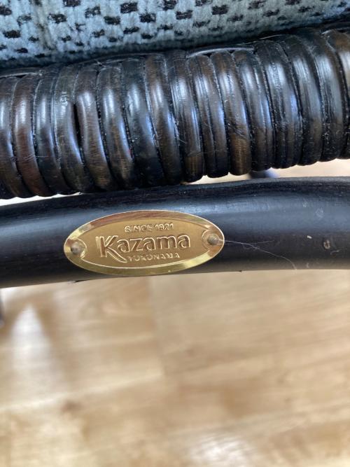 KAZAMA (カザマ) アームチェア フェルテ  スカイブルー