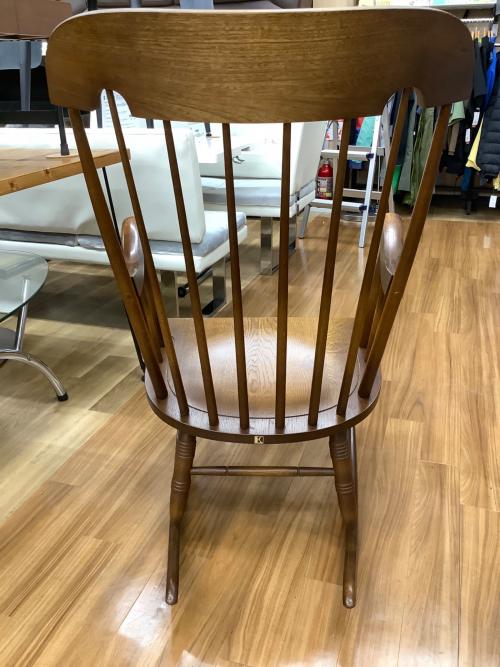 飛騨産業 (ヒダサンギョウ) ロッキングチェアー ブラウン