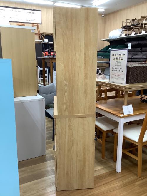 ニトリ キッチンボード ETONA-90KB-LBR2 ナチュラル エトナ