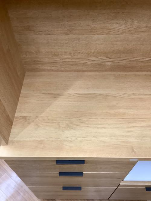 ニトリ キッチンボード ETONA-90KB-LBR2 ナチュラル エトナ