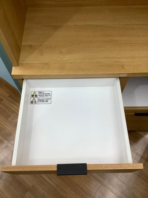 ニトリ キッチンボード ETONA-90KB-LBR2 ナチュラル エトナ