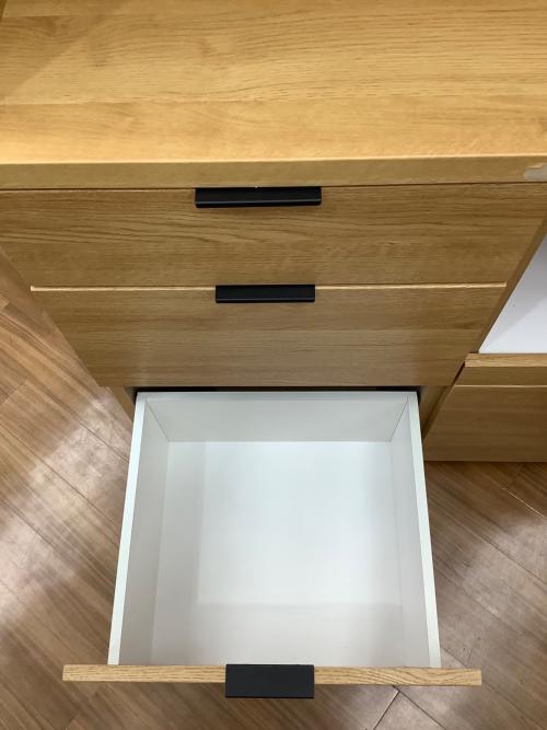 ニトリ キッチンボード ETONA-90KB-LBR2 ナチュラル エトナ