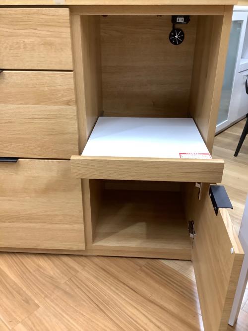 ニトリ キッチンボード ETONA-90KB-LBR2 ナチュラル エトナ