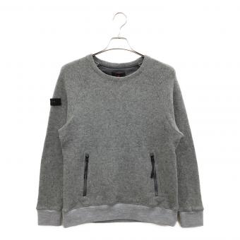 BRIEFING (ブリーフィング) ゴルフウェア(トップス) BRG233M99 ニット WOOL GAUZE CREW NECK メンズ SIZE M グレー