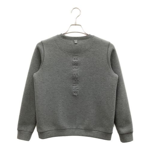 BRIEFING (ブリーフィング) ゴルフウェア(トップス) BRG223W50 スウェット メンズ SIZE M グレー