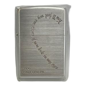ZIPPO 2005年製 ハートメッセージ