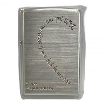 ZIPPO 2005年製 ハートメッセージ