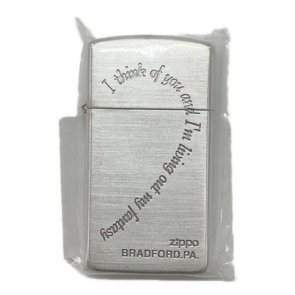 ZIPPO 2005年製 ハートメッセージ スリムライター｜トレファクONLINE