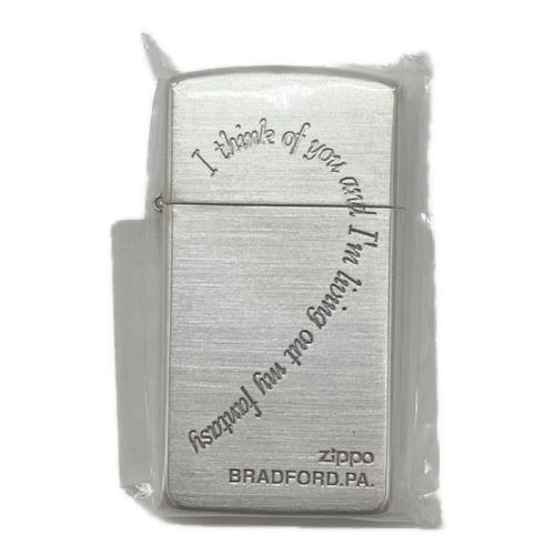 ZIPPO 2005年製 ハートメッセージ スリムライター