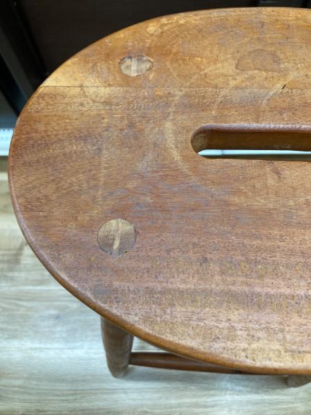 old maison 　オールドマイソン　スツール　イス　アンティーク　サイズ（約）幅51×奥39×高42　　■近隣配送無料 買取GO‼　栄和店 old maison (オールドメゾン) スツール ホワイト×ブラウン｜トレファク