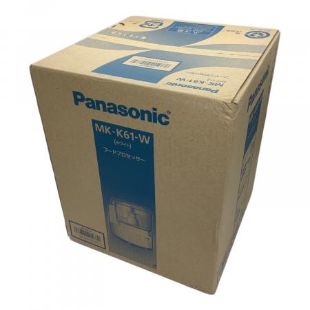 Panasonic (パナソニック) フードプロセッサー MK-K61-W｜トレファクONLINE