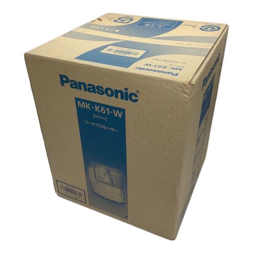 Panasonic (パナソニック) フードプロセッサー MK-K61-W