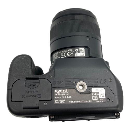 SONY (ソニー) デジタル一眼レフカメラ SLT-A58