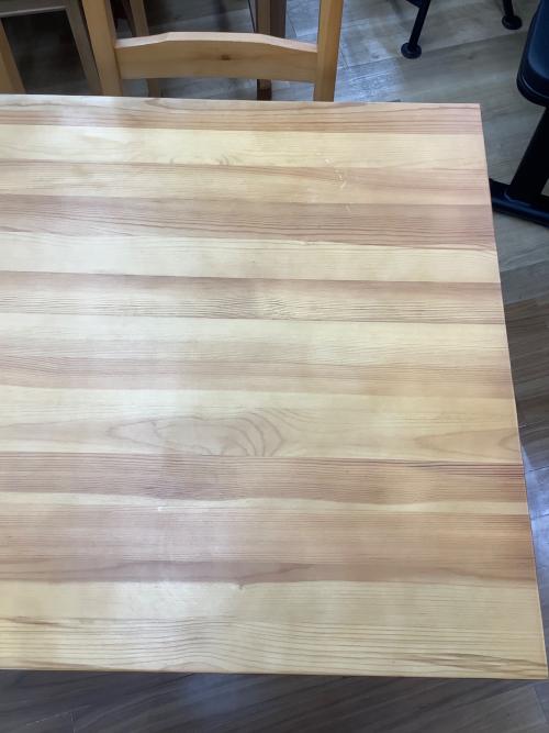 ナフコ ダイニング5点セット ナチュラル