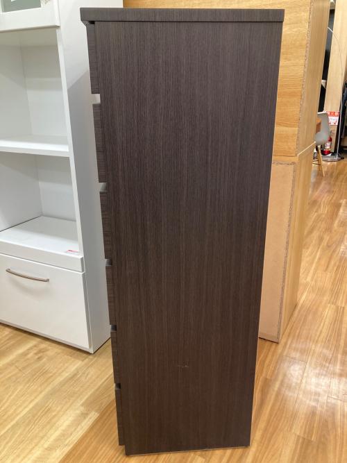 6段チェスト 78 ダークブラウン