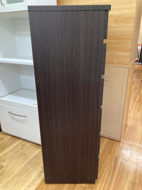 6段チェスト 78 ダークブラウン