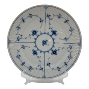 ROYAL COPENHAGEN (ロイヤル・コペンハーゲン) プレート 27cm ブルーフルーテッド・プレイン