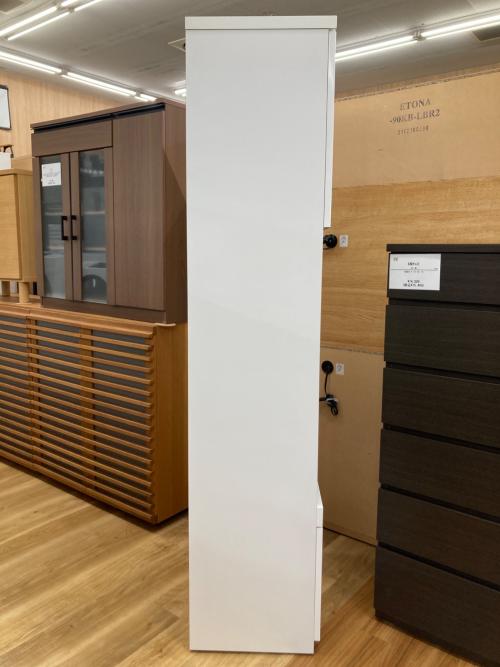 ニトリ 2枚扉レンジ台 ホワイト コパン