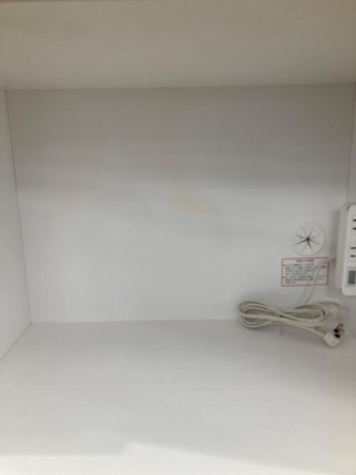 ニトリ 2枚扉レンジ台 ホワイト コパン