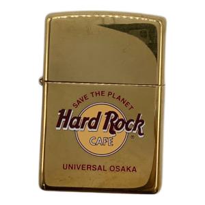 ZIPPO (ジッポ) オイルライター 2001年製 Hard Rock CAFE OSAKA