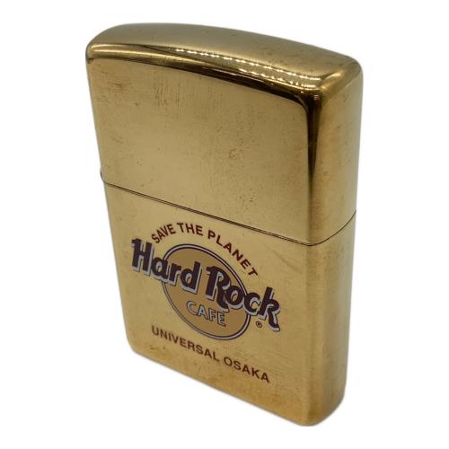 ZIPPO (ジッポ) オイルライター 2001年製 Hard Rock CAFE OSAKA