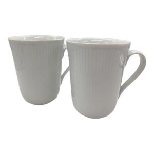 ROYAL COPENHAGEN (ロイヤル・コペンハーゲン) マグカップ MUG33 ホワイトフルーテッド