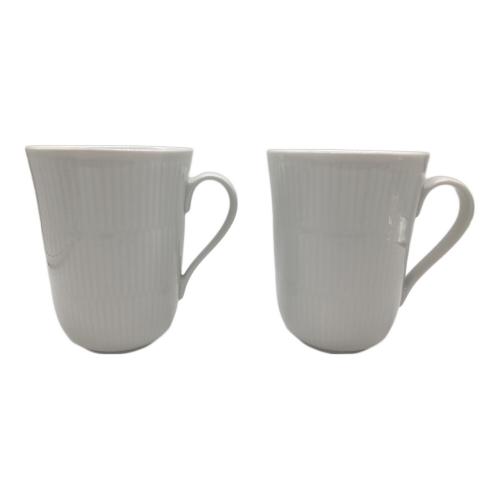 ROYAL COPENHAGEN (ロイヤル・コペンハーゲン) マグカップ MUG33 ホワイトフルーテッド