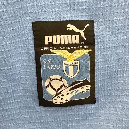 SSラツィオ サッカーユニフォーム 98/99/00 ホーム PUMA メンズ SIZE M スカイブルー