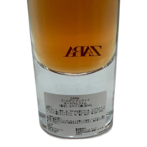 ZARA (ザラ) オードパルファム 80ml 残量80%-99% ゴールデンディケイド