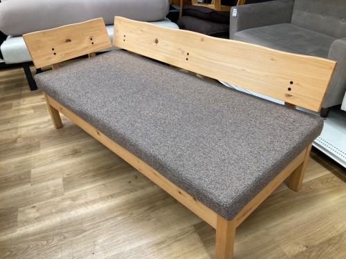 シギヤマ家具 (シギヤマカグ) 2人掛けソファー  ナチュラル×チャコールグレー YUU