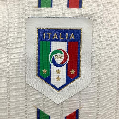サッカーイタリア代表 サッカーユニフォーム 747400 イタリア代表 2015 アウェイ PUMA レプリカ メンズ SIZE S ホワイト×ブラック