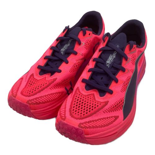 PUMA (プーマ) ランニングシューズ 312959-01 ディヴィエイト ニトロ エリート 4 メンズ SIZE 26.5cm ショッキングピンク