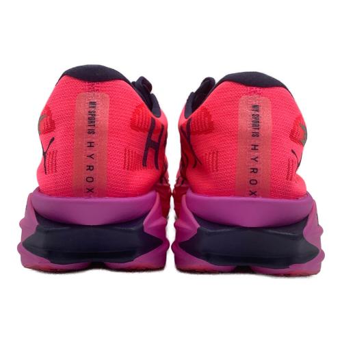 PUMA (プーマ) ランニングシューズ 312959-01 ディヴィエイト ニトロ エリート 4 メンズ SIZE 26.5cm ショッキングピンク