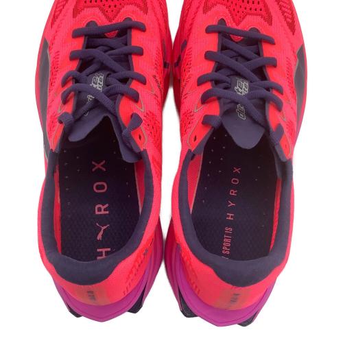 PUMA (プーマ) ランニングシューズ 312959-01 ディヴィエイト ニトロ エリート 4 メンズ SIZE 26.5cm ショッキングピンク