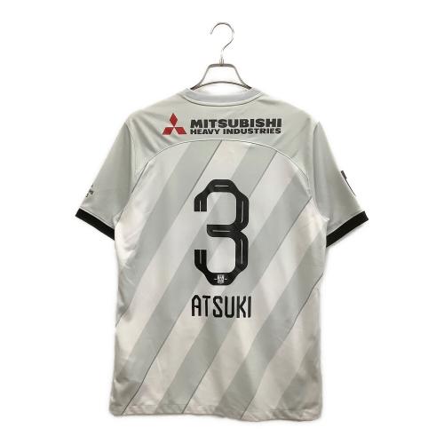浦和レッズ (ウラワレッズ) サッカーユニフォーム FN8541-043 2024年シーズン アウェイ メンズ SIZE XL グレー