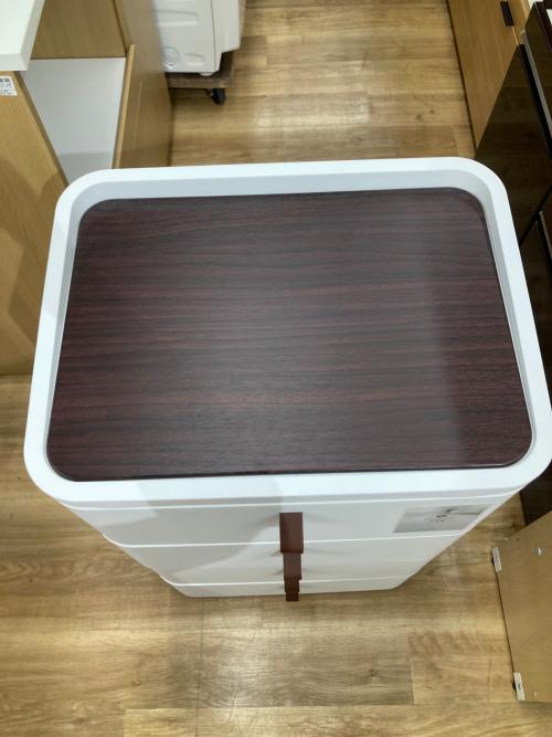 ROYAL DRAWER 4段チェスト RD-544WH/DBR ホワイト×ダークブラウン