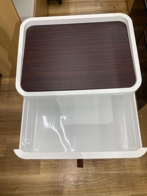 ROYAL DRAWER 4段チェスト RD-544WH/DBR ホワイト×ダークブラウン