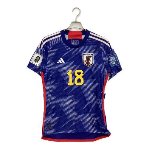 adidas (アディダス) サッカーユニフォーム 2022年日本代表 メンズ SIZE L ブルー